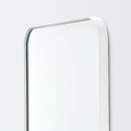 LINDBYN Mirror, white, 40x130 cm