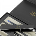 Parker Gift Set IM Matt Black CT - Fountain Pen & Ballpoint Pen