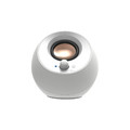 Creative Pebble V3 2.0 Desktop Speakers, White