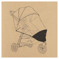 Baby Jogger Rain Cover for City Mini 2 / GT2 / Elite 2 Strollers