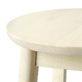 RÄVSTEN Bar stool, counter height rubberwood, 62 cm