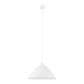 GoodHome Pendant Lamp Calume E27 48cm, white