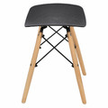 Stool Pixel Simplet, black