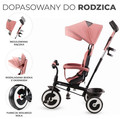 Kinderkraft Tricycle Aston, rose pink, 9m+
