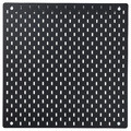 SKÅDIS Pegboard, black, 56x56 cm