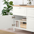 BESTÅ Storage combination w doors/drawers, white, Smeviken/Kabbarp white, 120x42x76 cm
