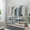 JONAXEL Frame/w bskts/clths rl/shlv uts, 173x51x173 cm