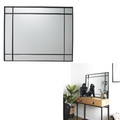Mirror Artdeco 2, black