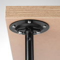 SPÄND Leg, black, 70 cm