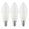 Diall LED Bulb C37 E14 806 lm 4000 K 3-pack