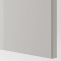 PAX / FARDAL Wardrobe combination, white, high-gloss light grey, 150x60x201 cm
