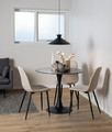 Dining Chair Celia, Beige/Black
