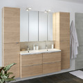 Wall-mounted Basin Cabinet GoodHome Imandra 120cm, wood