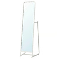 KNAPPER Standing mirror, white, 48x160 cm