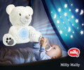 Milly Mally Soft Toy with Projector & Lullabies 0+