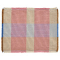 STRANDFLOKA Place mat, Pattern/multicolour, 45x35 cm