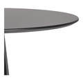 Pedestal Table Florero, black