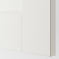 GRIMO Pair of sliding doors, white, 150x201 cm