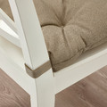 MALINDA Chair cushion, beige, 40/35x38x7 cm