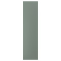 NICKEBO Cover panel, matt grey-green, 62x240 cm