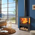 Panadero Steel Stove Onix 7.1 kW, 810x563x396 mm