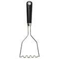 IKEA 365+ HJÄLTE Potato masher, stainless steel, black