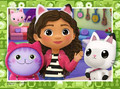 Ravensburger Children's Puzzle 4in1 Gabby's Dollhouse 3+