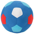 SPARKA Soft toy, football mini/blue red