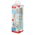 NUK First Choice Plus Baby Bottle with Temperature Control 300ml 6-18m, blue