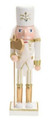 Nutcracker Christmas Decoration William 1 25cm, white