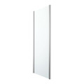 GoodHome Shower Panel Beloya 80 cm, chrome/transparent