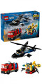 LEGO City Helicopter, Fire Truck & Submarine Remix 7+