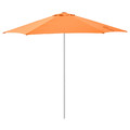 HÖGÖN Parasol, bright orange, 270 cm