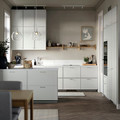 ASPUDDEN Decorative cover panel, light grey, 62x80 cm