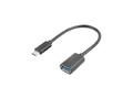 Lanberg Adapter USB TYPE-C (M) AF 3.1 15cm