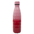 Water Bottle 500ml, hearts, pink-red