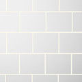 GoodHome Glazed Tile Spezie 20 x 25 cm, 1m2, white