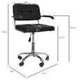 Office Swivel Chair Nelson Arm, black