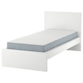 MALM Bed frame with mattress, white/Vesteröy medium firm, 120x200 cm