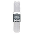 Travel Cutlery Set with Case, white