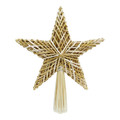 Straw Christmas Tree Topper, 25 cm