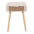 Nightstand Bedside Table Padano, pink