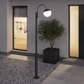 GoodHome Garden Outdoor Lamp Jarrow E27 IP44, black