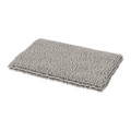 GoodHome Bath Mat Graphene 50 x 80 cm, stone grey