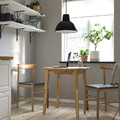 NACKANÄS Table, acacia, 80 cm