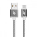 TB Cable USB - USB C 1.5m Quick Charge, grey