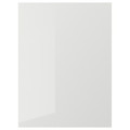 RINGHULT Door, high-gloss light grey, 60x80 cm
