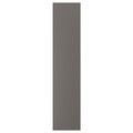 FORSAND Door with hinges, dark grey, 50x229 cm