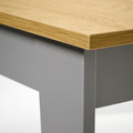 ÄMMARYD Side table, grey, 59x40 cm