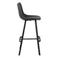 Bar Stool Oregon PU, black